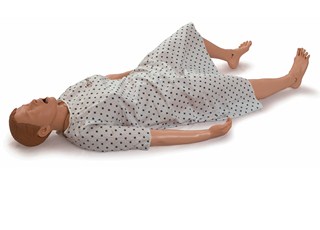 Nursing Anne is a full-body, anatomically accurate manikin with realistic articulation