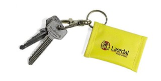 Key ring in standard yellow version
                     