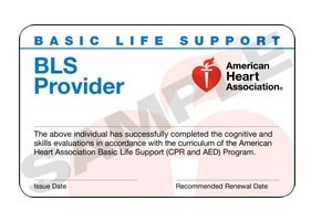american heart association bls course evaluation form