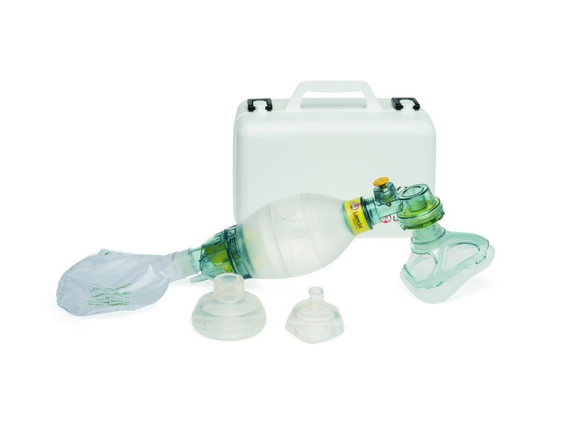 Laerdal Silicone Resuscitator, Paediatric Complete in Compact Case