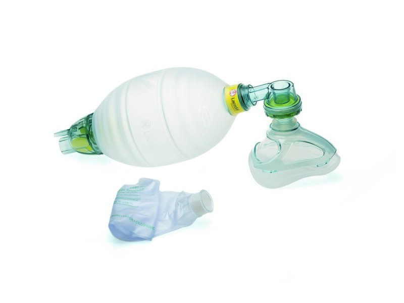 Laerdal Silicone Resuscitator, Adult Standard with adult mask 4-5