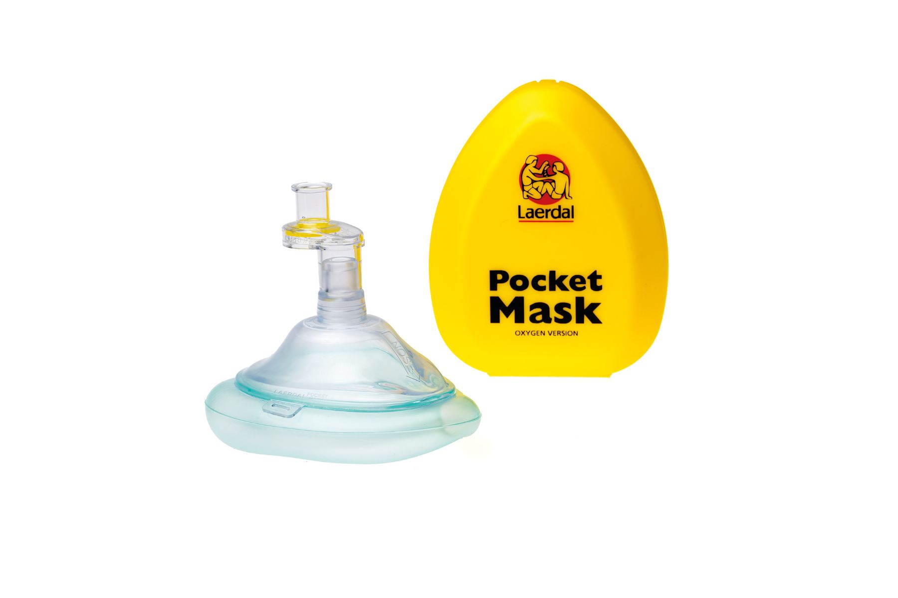 Pocket Mask with yellow case
