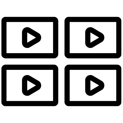 icône de couverture multi-angle