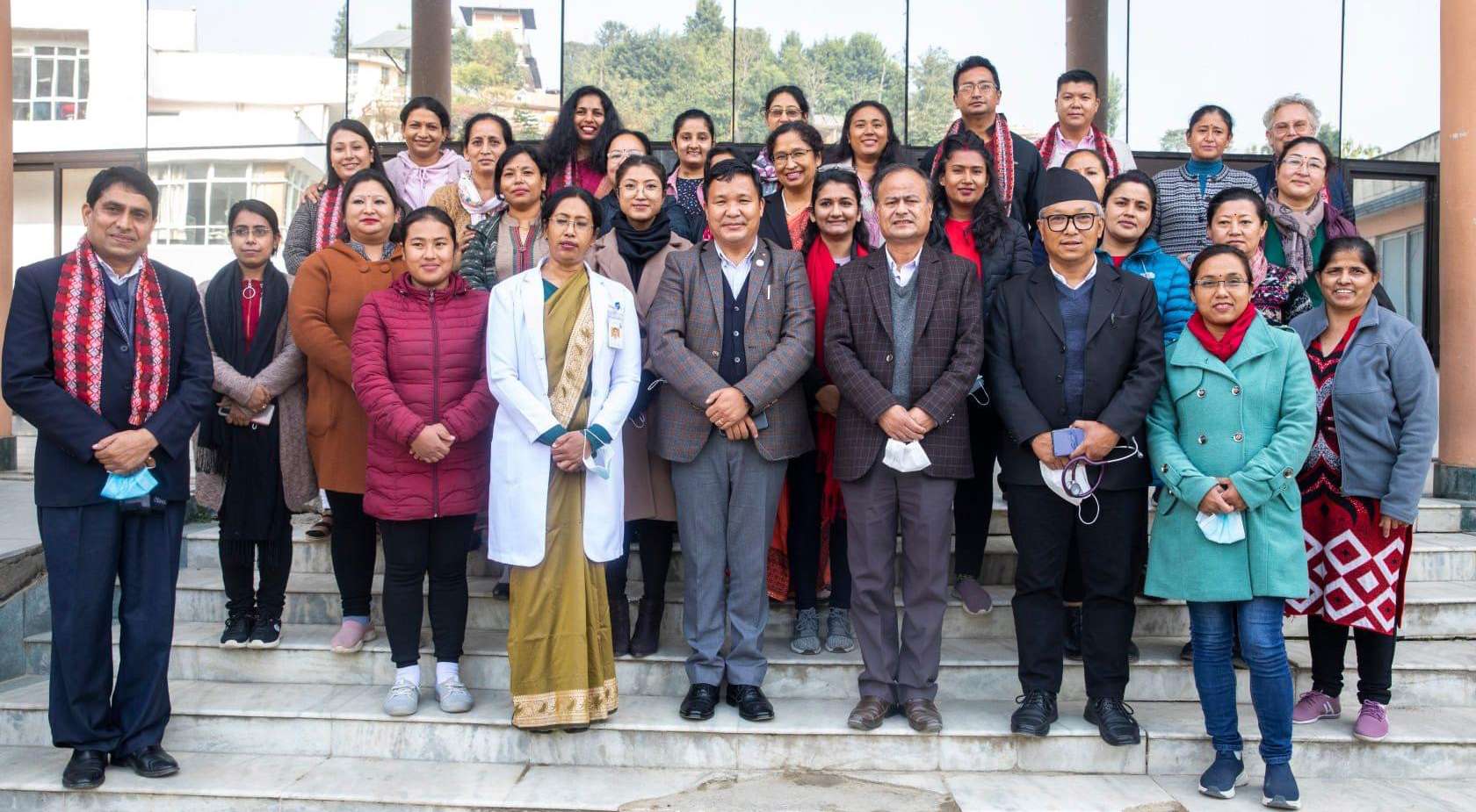 Closing ceremony with Hon'able Health Minister Bagma.JPG