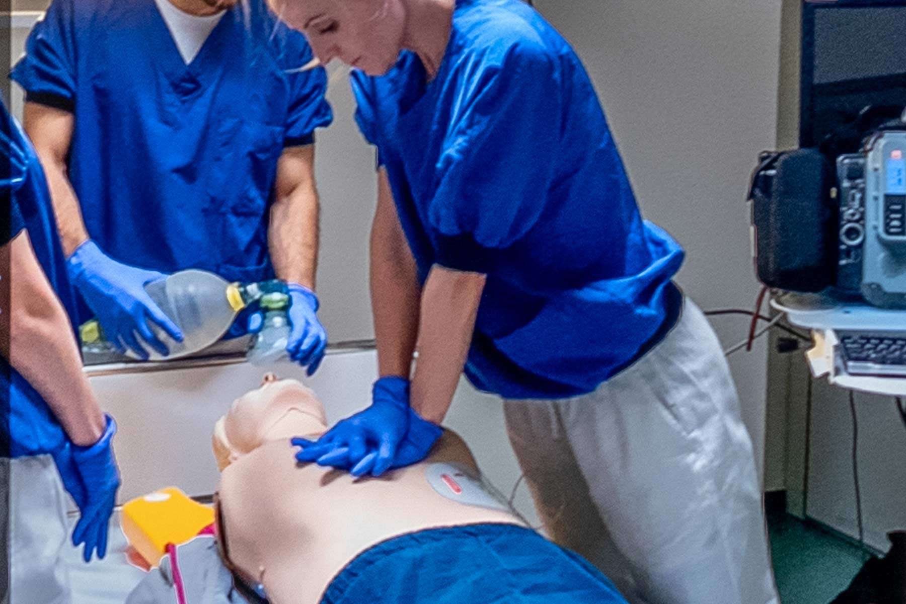 Resusci Anne in-hospital training