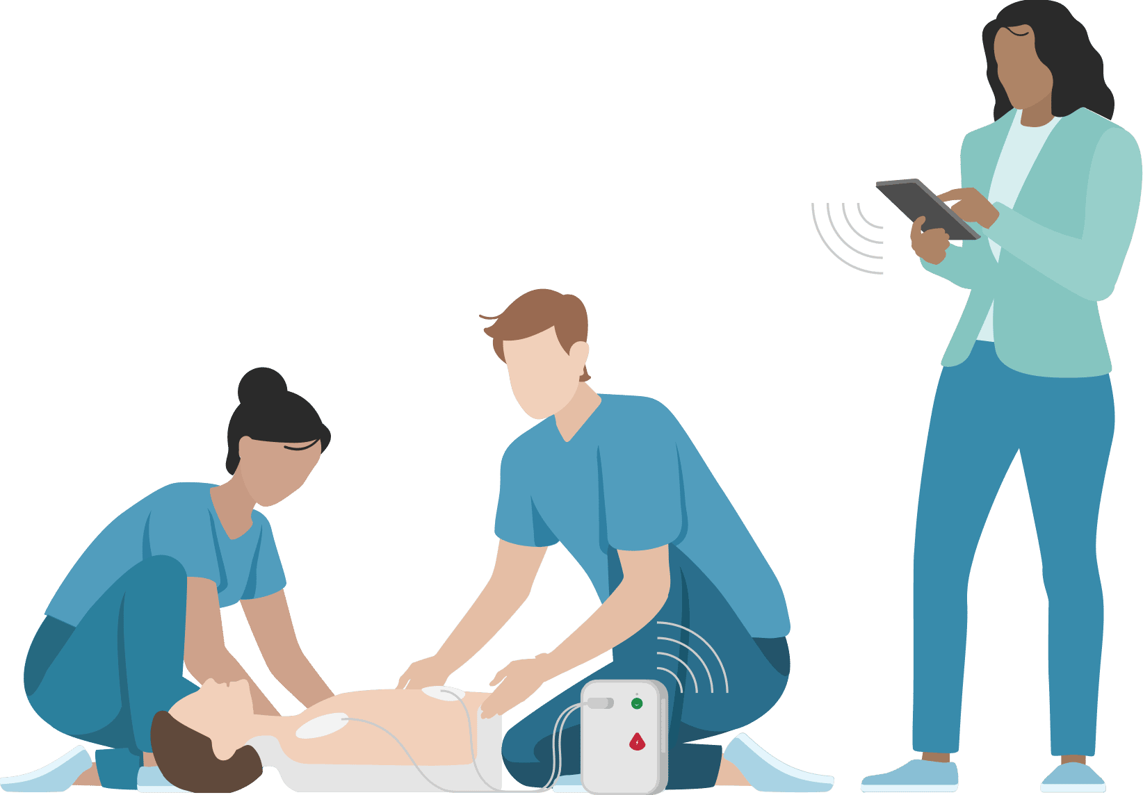 Ecosystem illustration - app + little manikin + AED .png