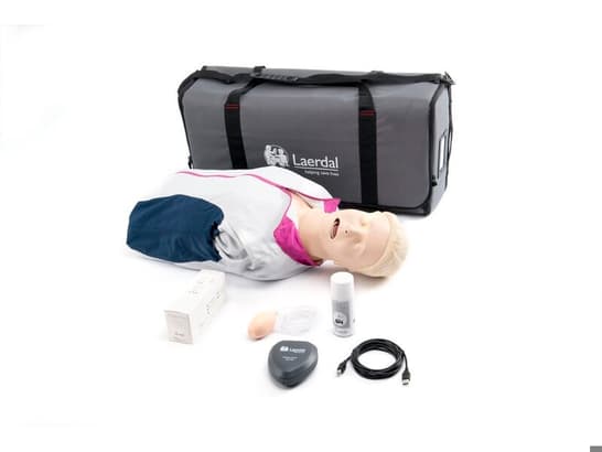 Nouveau Resusci Anne QCPR AW torse avec tête de gestion voies aériennes