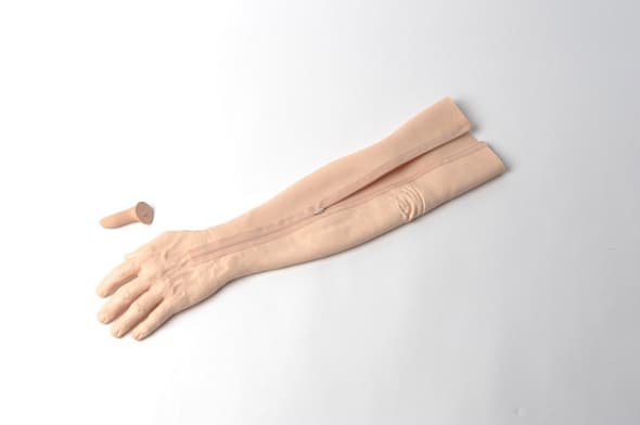 Skin left, arm