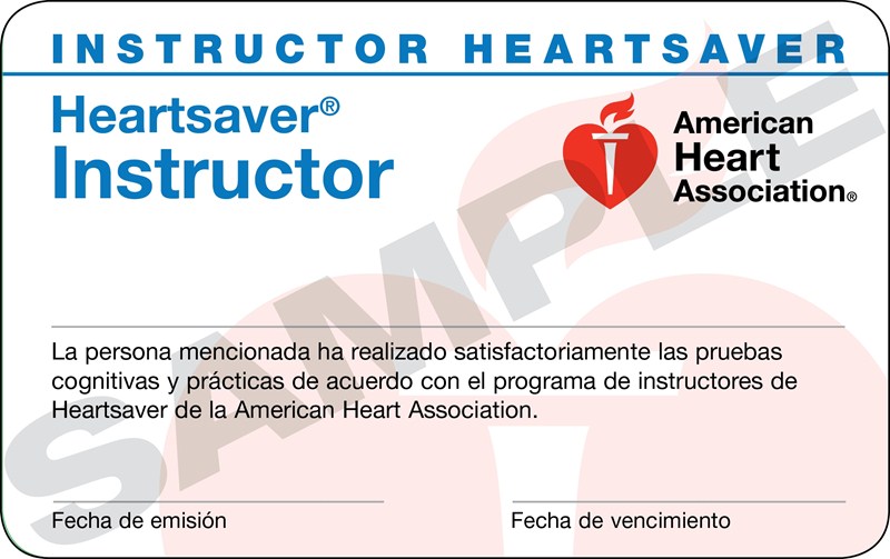 15 2321 Spanish Heartsaver First Aid Cpr Aed Spanish Heartsaver First Aid Cpr Aed Instructor Cards 15