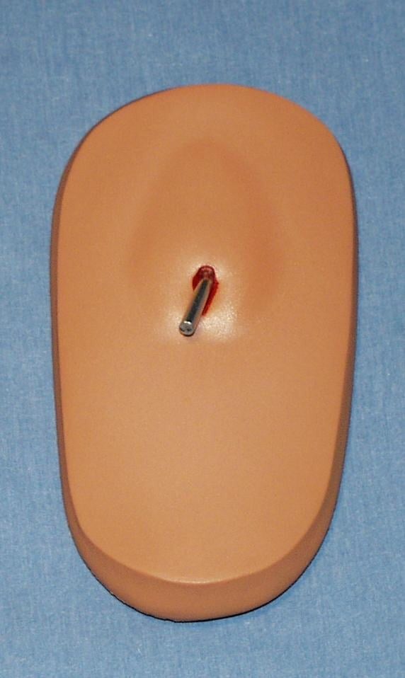PAD; THIGH-IMPALED-TAN ADULT PAINTED
