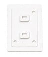 Blind switch plate