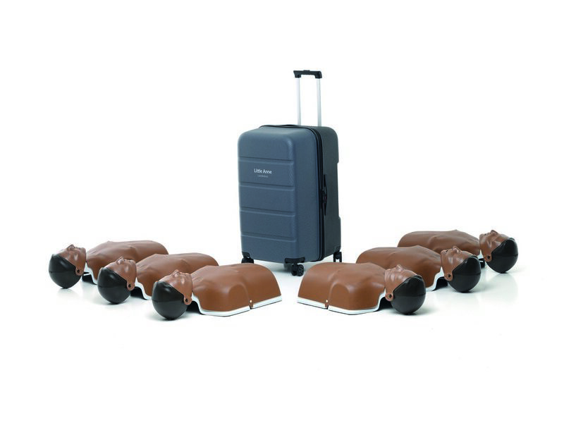 Little Anne 6-pack donkere huidskleur