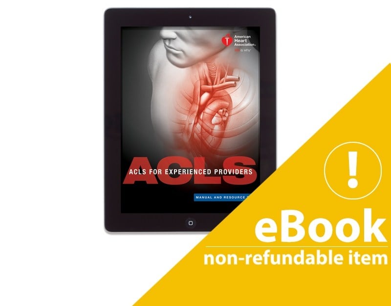 ACLS EP MANUAL & RESOURCE TEXT INGLESE EBOOK