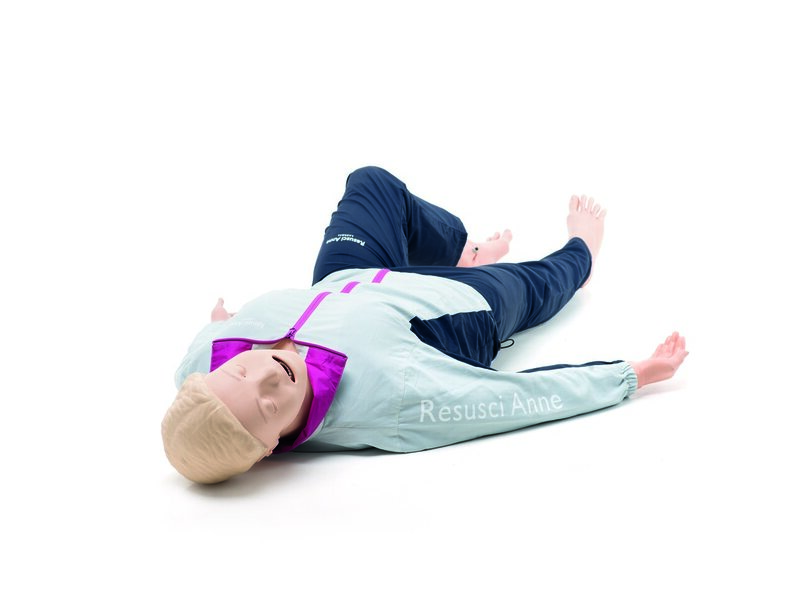 Resusci Anne-Sim AED-LINK  IV arm right, NIBP arm left 