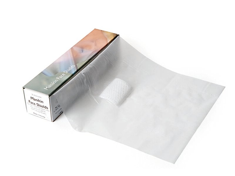 Manikin Face Shields (6 rolls of 36 each)