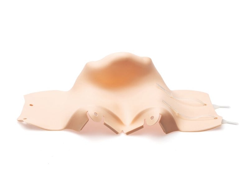 Neck skin w/fasteners
