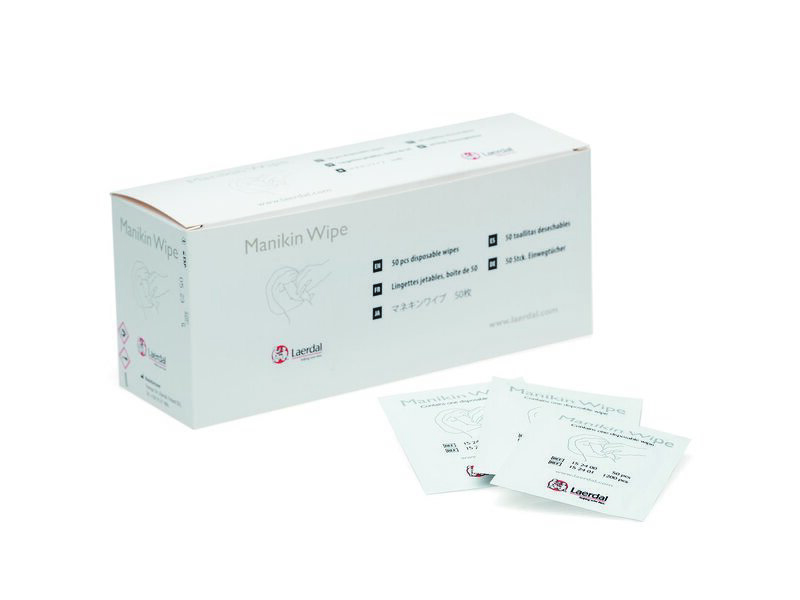 Resusci Manikin Wipes (pkg.50)