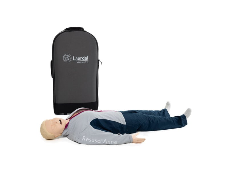Resusci Anne QCPR AED AW - Cuerpo Completo (Piel Clara)
