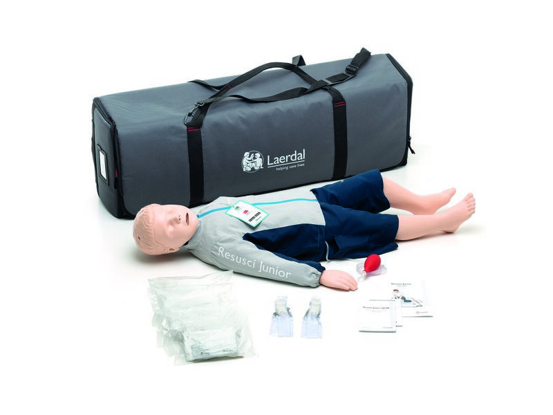 Resusci Junior QCPR, compatible SkillGuide et SimPad SkillReporter