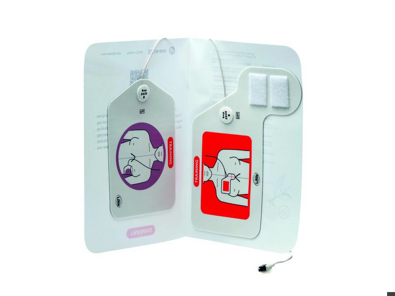 ShockLink training pads Zoll adapted rectangular
