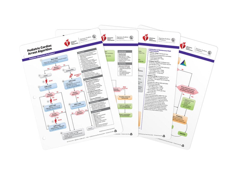 PALS Emergency Crash Cart Cards (Engl.) Printversion