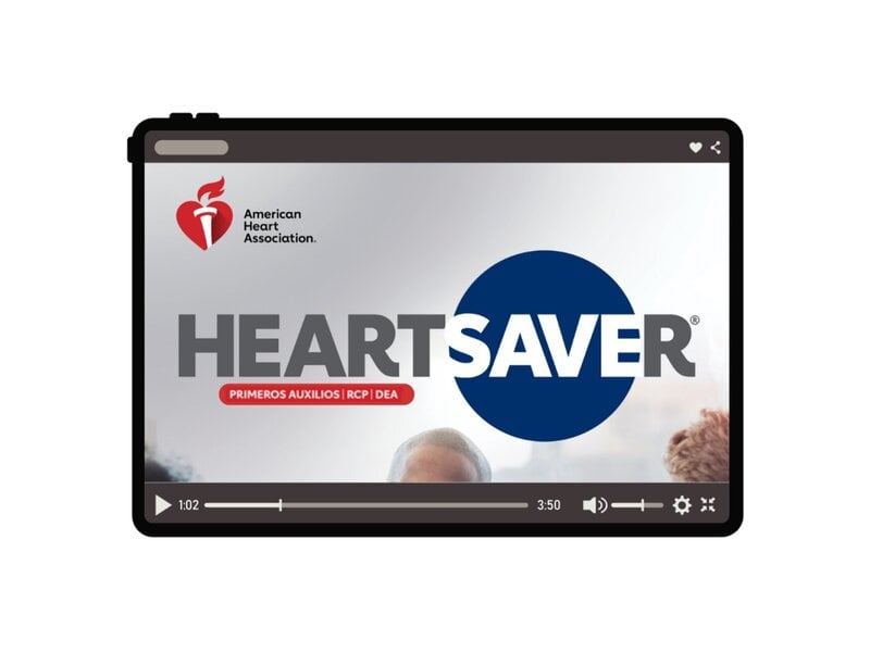 Spanish Heartsaver® First Aid CPR AED Course Digital Video