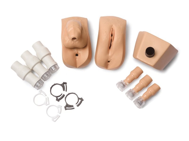 Genitalia Kit, Male/Female with Valves L