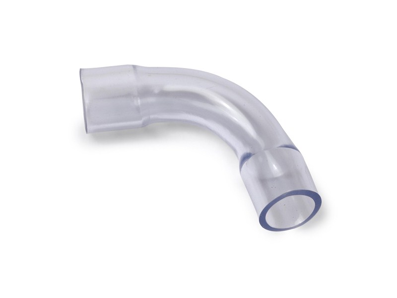 ELBOW; VINYL-1/2-CLEAR