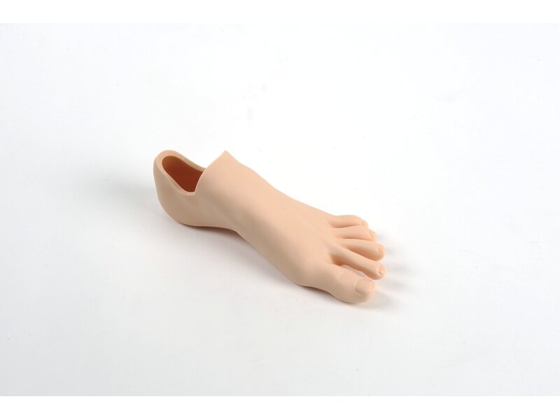 Foot left skin