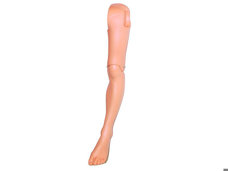 Jambe gauche, enfant