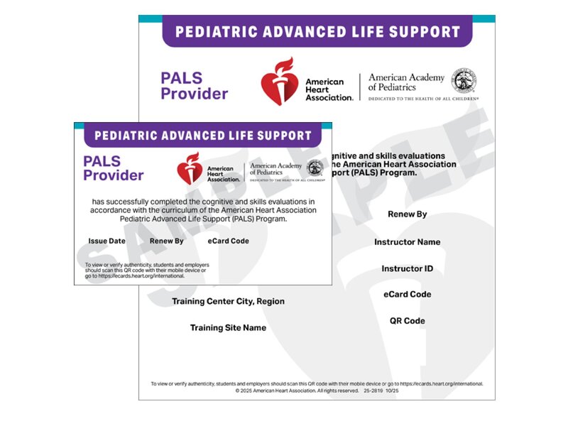 IVE PALS Provider eCard