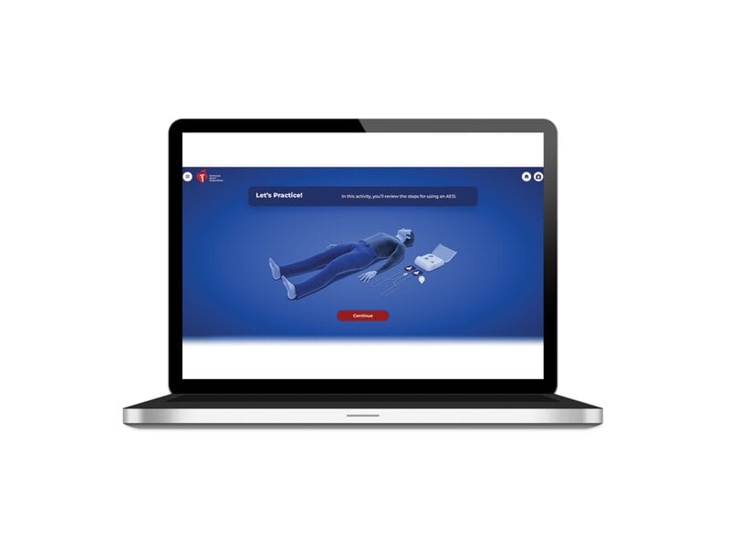 Heartsaver® CPR AED Online (International English)