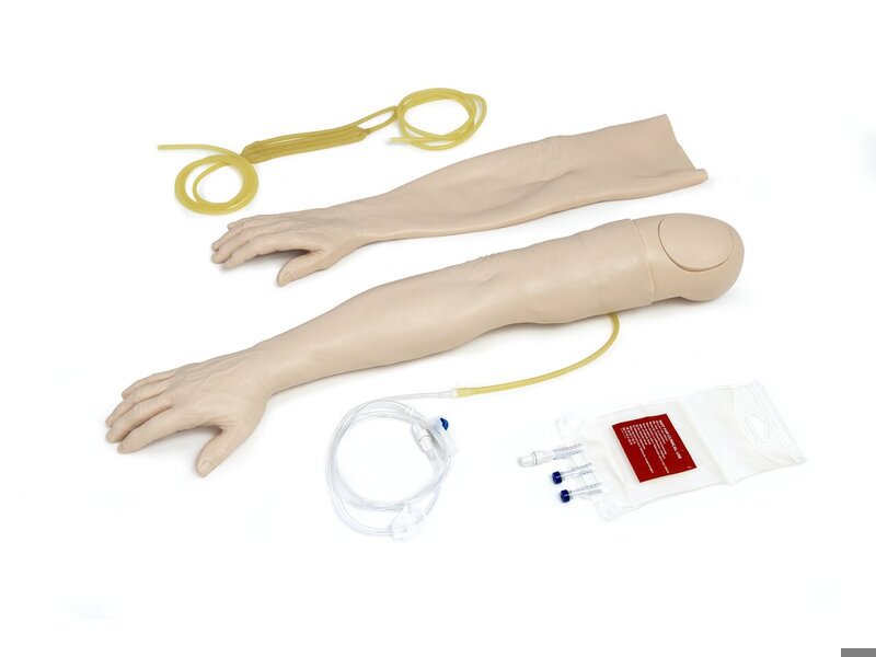 IV arm, mann komplett
