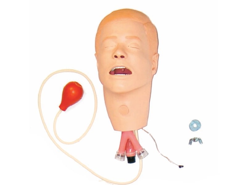 Head Assembly, Adult Male Light SimPad Capable