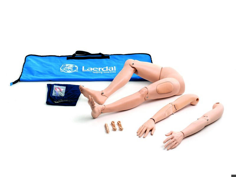 Resusci Anne, bras et jambes rigides avec housse
