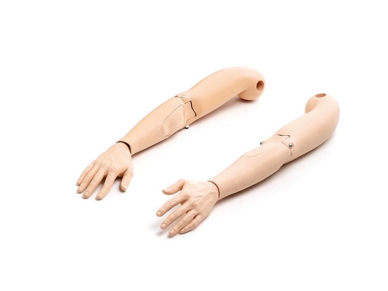 Arme Resusci Anne (links und rechts) 