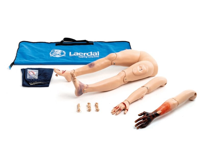 FIRST AID/TRAUMA MODULE W/SOFTPACK-RESUSCI ANNE
