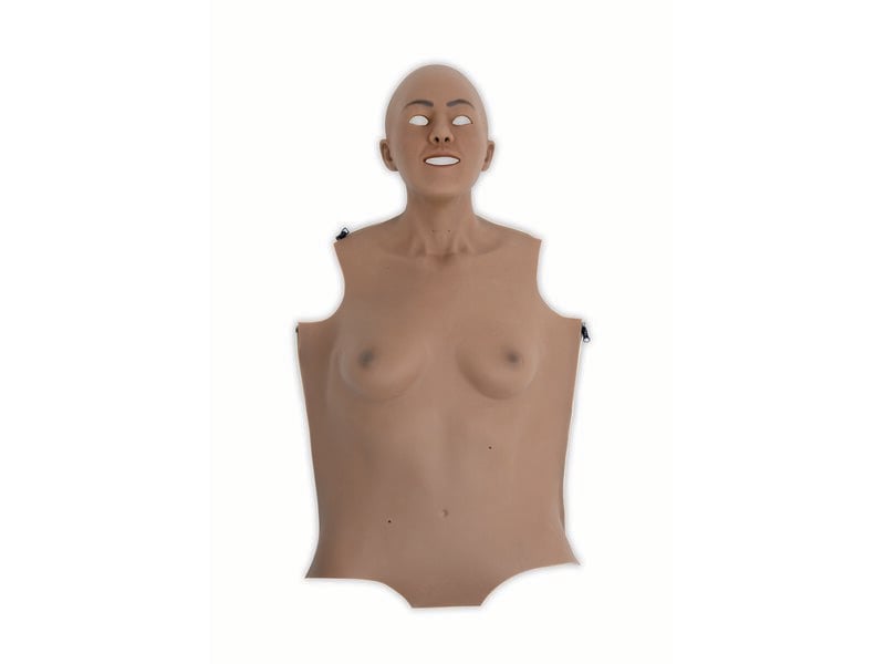 Front Body Skin (Dark) Nursing Anne Simulator