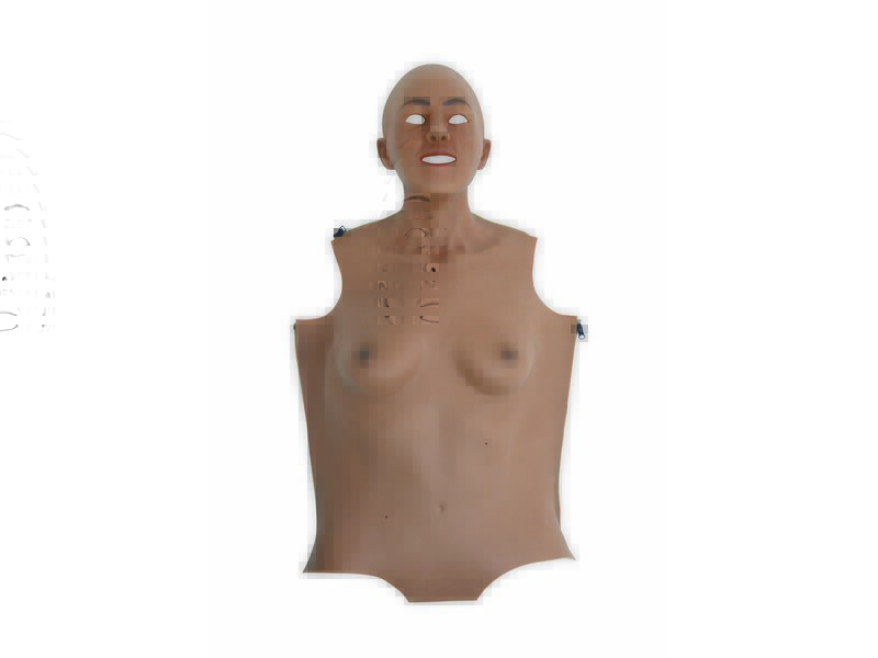 Front Body Skin (Dark) Nursing Anne Simulator