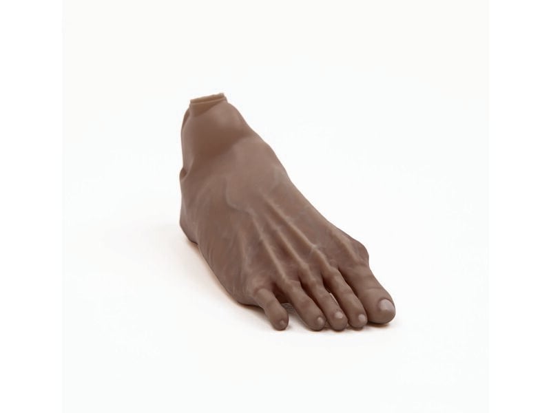 Aged Right Foot Skin 