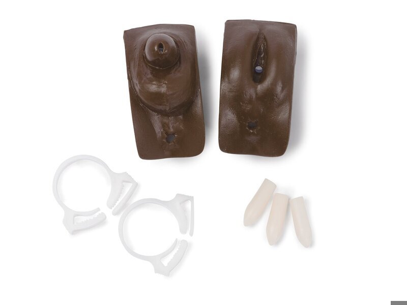 Genitalia Kit Complete, Brown