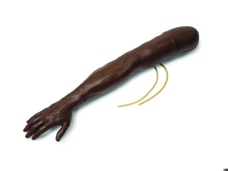 Multi-Venous IV Training Arm rechts männlich (dunkelhäutig)