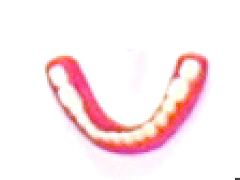 TEETH; LOWER-SIMMAN-SOFT