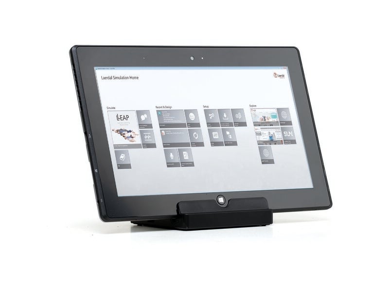 Tablet-PC Instructor - Patient monitor (IE)