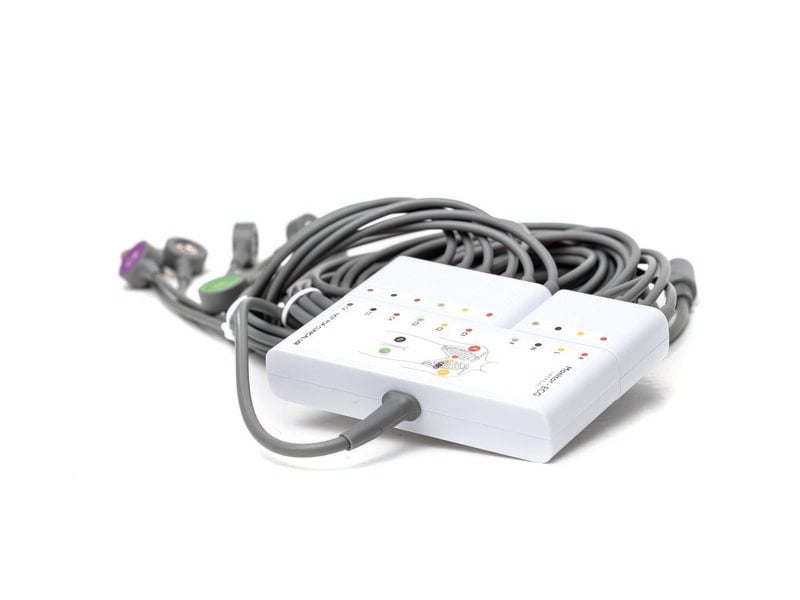 ECG training cable, AHA 4+6 lead