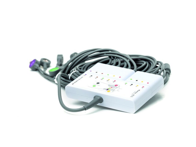 ECG training cable, AHA 4+6 lead