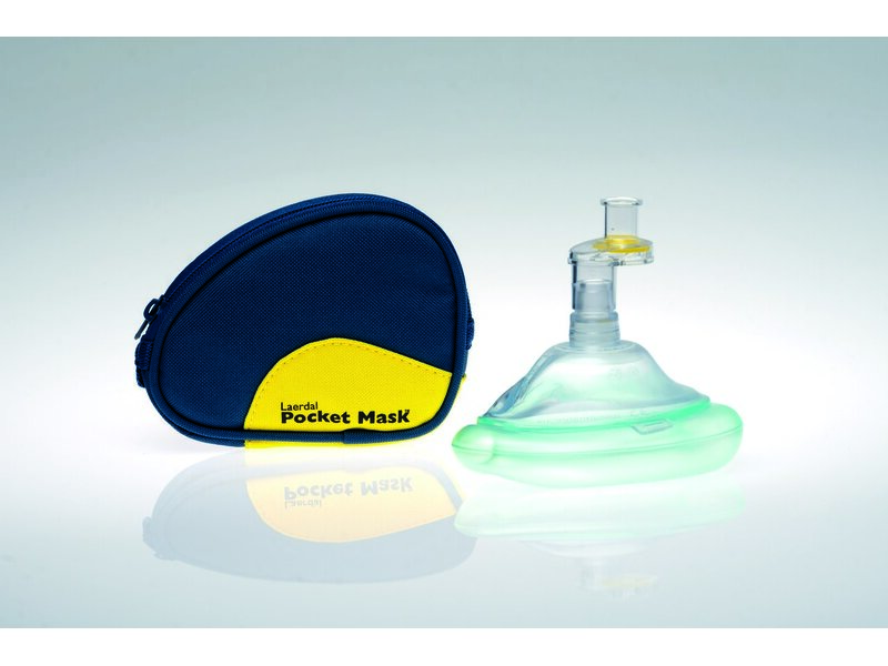 Pocket Mask, SP Blue (DE FR ES IT EN) ,10 pk