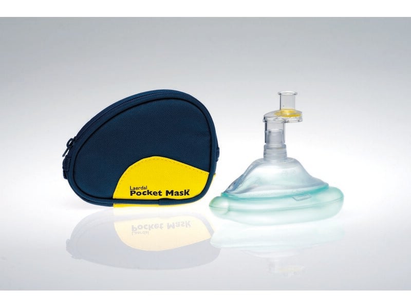 Pocket Mask, SP Blue (DE FR ES IT EN) ,10 pk