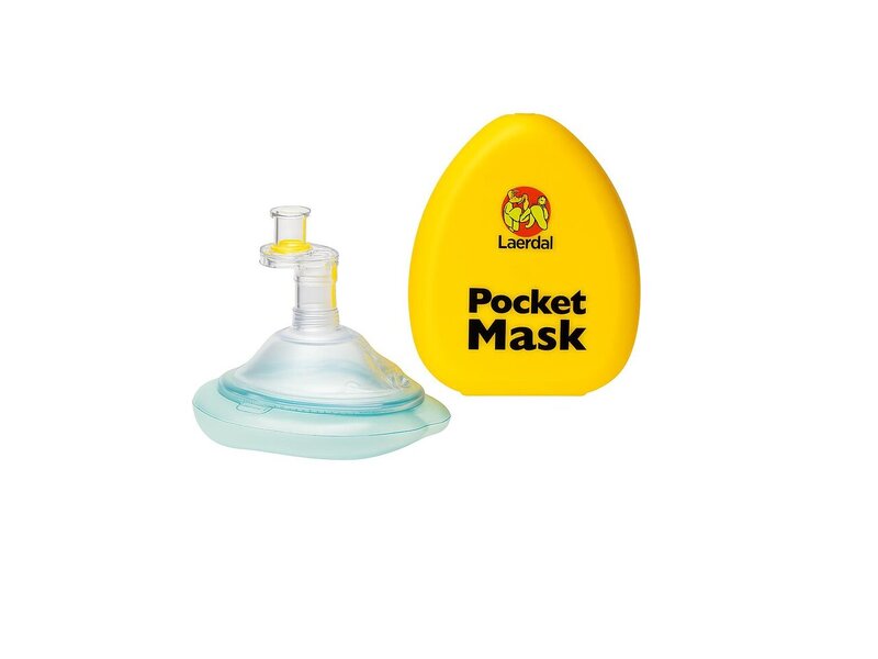Pocket Mask, HC Yellow (NO SV FI DA) ,10 pkg