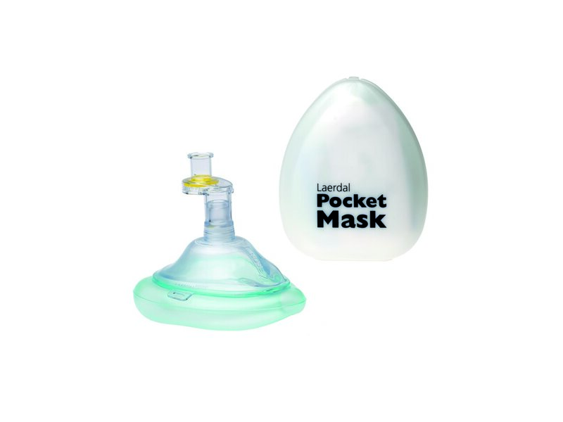 Pocket Mask, HC White Private Label, 10 pkg